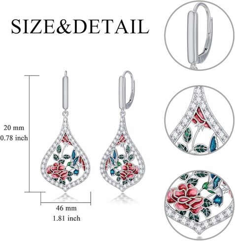 Cat/Guinea Pig/Panda/Pig Earrings Sterling Silver Animal with Book Earrings Dangle Cartoon Anime Earrings Cute Animal Jewelry Gifts for Women Teen Girls Teacher in Kuwait