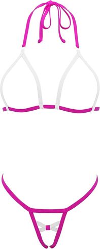 SHERRYLO Micro Bikini Extreme Sexy Lingerie G String Thong Bikinis Swimsuit for Women Slutty Microkini Stripper Outfit in Kuwait
