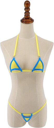 SHERRYLO Micro Bikini Extreme Sexy Lingerie G String Thong Bikinis Swimsuit for Women Slutty Microkini Stripper Outfit in Kuwait