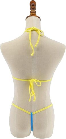 SHERRYLO Micro Bikini Extreme Sexy Lingerie G String Thong Bikinis Swimsuit for Women Slutty Microkini Stripper Outfit in Kuwait