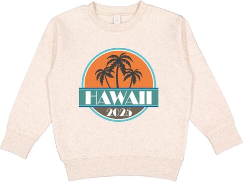 inktastic Hawaii 2025 Vacation Cruise Toddler Sweatshirt in Saudi Arabia