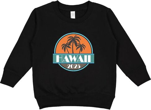 inktastic Hawaii 2025 Vacation Cruise Toddler Sweatshirt in Saudi Arabia