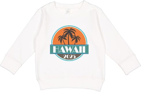 inktastic Hawaii 2025 Vacation Cruise Toddler Sweatshirt in Saudi Arabia
