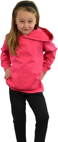 Monag Toddler Fleece Hooded Pullover, Unisex Kids Fleece Hoodie, Children Blank Hoodie in Saudi Arabia