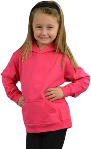 Monag Toddler Fleece Hooded Pullover, Unisex Kids Fleece Hoodie, Children Blank Hoodie in Saudi Arabia