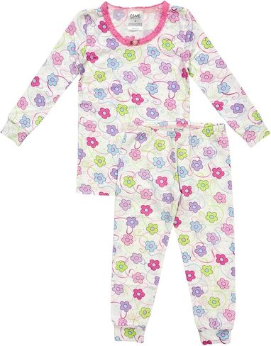 ESME Little Girls & Big Girls Full Length PJ Set Size 18 month 2 3 4 5 6 7 8 10 12 14 in Kuwait