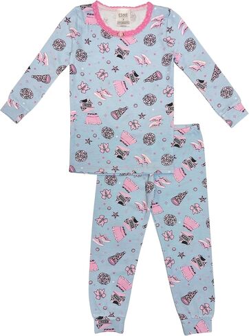 ESME Little Girls & Big Girls Full Length PJ Set Size 18 month 2 3 4 5 6 7 8 10 12 14 in Kuwait