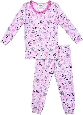ESME Little Girls & Big Girls Full Length PJ Set Size 18 month 2 3 4 5 6 7 8 10 12 14 in Kuwait
