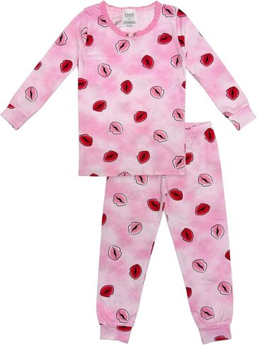 ESME Little Girls & Big Girls Full Length PJ Set Size 18 month 2 3 4 5 6 7 8 10 12 14 in Kuwait
