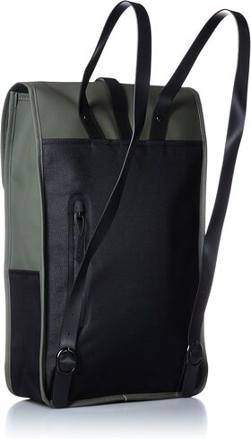 RAINS Backpack for Women and Men - Fits 15" Laptop - Water Resistant Rucksack - (Black, One Size) in Kuwait