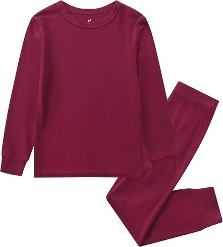 O2 BABY Toddler Pajamas Boys Girls Pajama Set Viscose from Bamboo Baby Pajamas Sleepwear 2-piece PJS Set 12 month - 7 Years in Kuwait