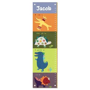 Personalized Growth Chart for Kids, Floral Pink - I See Me!