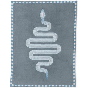 Barefoot Dreams® CozyChic® Snake Stroller Blanket, Dusty Coral Multi, 30"x40"