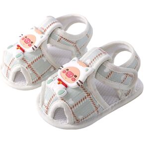 Toddler Baby Girl Shoes Breathable Shoe Breathable Shoes Cat Pattern Girl Sandals Baby Soft Size 4 Toddler Sandals Girls
