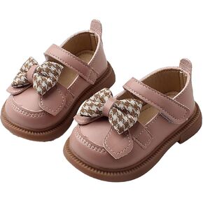 Kids Girls Dress Shoes Bow Tie Soft Bottom Princess Shoes Summer Outdoor Soft Rubber Sole Little Girl Sandals Size 8