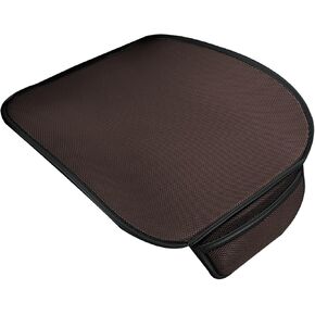 Car Seat Cushions for Toyota Vios 2014-2023, Car Seat Cushions for Driving, Comfort Driver Cushion and Back Cushion,Brown- Full Set 7pcs