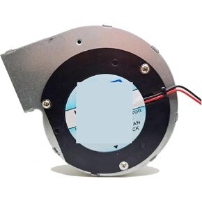 Centrifugal Turbo Blower Centrifugal Cooling Fan Commercial Air Blower Adapter Radial Turbo Cooler High Temperature Cooling Fan(DC5.5X2.1 Female)