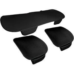 Car Seat Cushions for BYD Song Plus, Car Seat Cushions for Driving, Comfort Driver Cushion and Back Cushion,Brown- Back seat*1