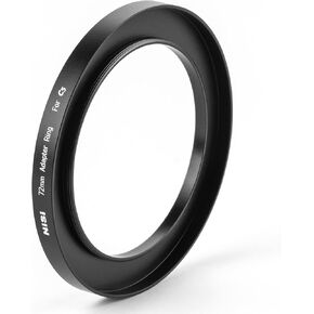 NiSi Cinema C5 System 82mm Adapter | Clamp-On C5 Matte Box to 82mm Thread Cameras | No Vignetting, Durable Aluminum Construction | Cinematography and Videography