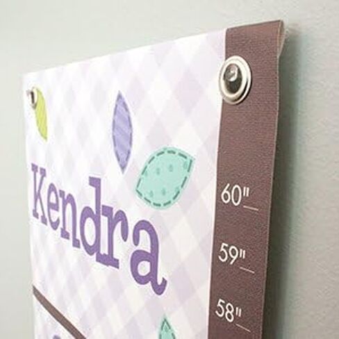 Personalized Growth Chart for Kids, Floral Pink - I See Me! in Saudi Arabia