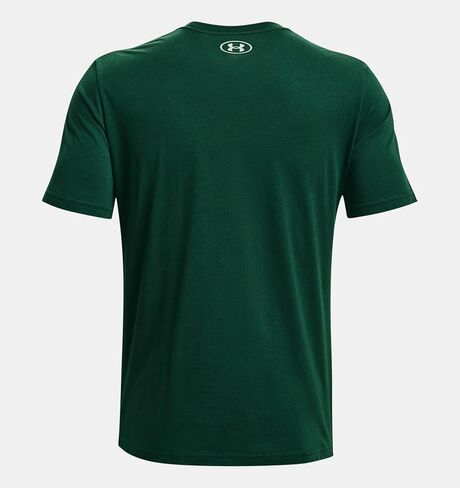 Under Armour mens Global Foundation Short-sleeve T-shirt , (322) Greenwood / White / Grove Green , Large in Saudi Arabia