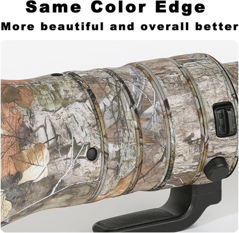 CHASING BIRDS Camouflage Waterproof Lens Coat for Nikon Z 600mm f/4 TC VR S Rainproof Lens Protective Cover (Classic Black, with 1.4X and 2.0X TC) in Kuwait