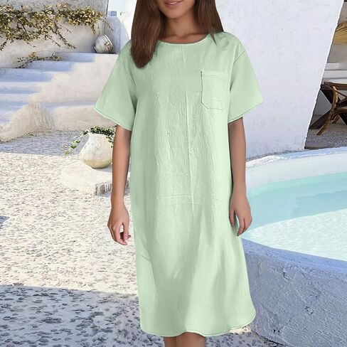 Women's New Casual Loose and Long Dress for Women Dressed Woman in Saudi Arabia