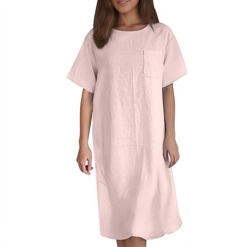 Women's New Casual Loose and Long Dress for Women Dressed Woman in Saudi Arabia