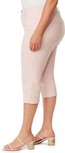 Gloria Vanderbilt Women's Amanda Capri Jean, Rosy Pink-Refined Plaid in Saudi Arabia