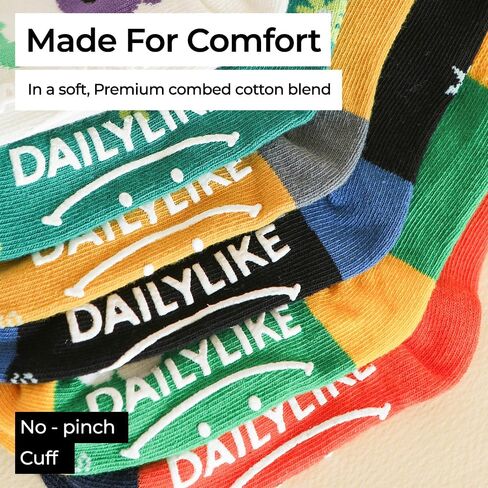 Baby Boys Girls Non Slip Grip Ankle Socks with Anti Skid Grippers for Infants Toddlers Kids 6 Pairs in Saudi Arabia
