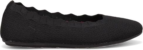 Skechers Cleo 2.0-Love Elove Splay Scalloped Skimmer Flats مع الباليه الرغوي للذاكرة المبردة بالهواء in Kuwait