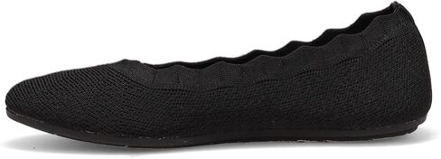 Skechers Cleo 2.0-Love Elove Splay Scalloped Skimmer Flats مع الباليه الرغوي للذاكرة المبردة بالهواء in Kuwait