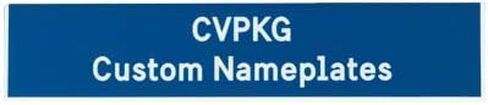 Custom Laser Engraved Pelican 1510 Nameplate (3-Text Lines, Black) in Kuwait