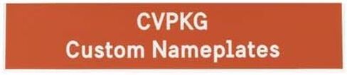 Custom Laser Engraved Pelican 1510 Nameplate (3-Text Lines, Black) in Kuwait