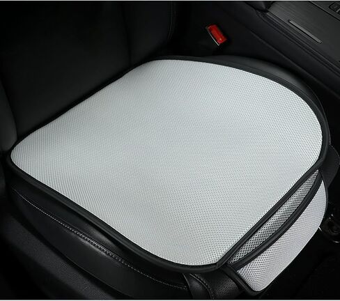 Car Seat Cushions for BYD E6, Car Seat Cushions for Driving, Comfort Driver Cushion and Back Cushion,Beige- Front + Back 3pcs in Saudi Arabia