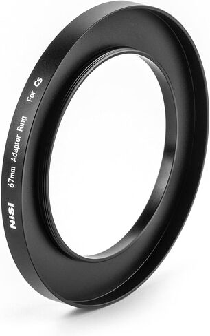 NiSi Cinema C5 System 82mm Adapter | Clamp-On C5 Matte Box to 82mm Thread Cameras | No Vignetting, Durable Aluminum Construction | Cinematography and Videography in Kuwait