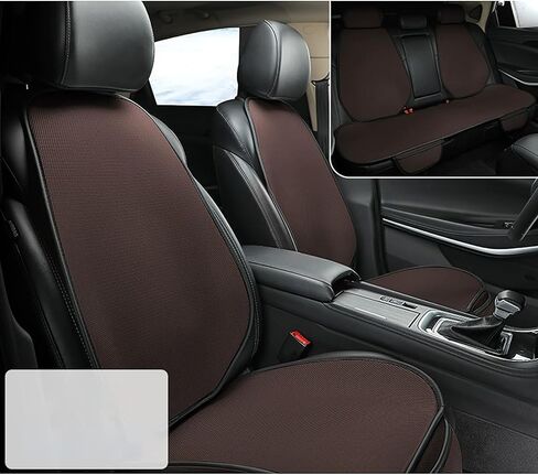 Car Seat Cushions for Cadillac ATS 2015-1019, Car Seat Cushions for Driving, Comfort Driver Cushion and Back Cushion,Black- Full Set 7pcs in Saudi Arabia