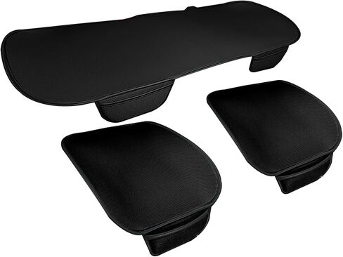 Car Seat Cushions for Cadillac ATS 2015-1019, Car Seat Cushions for Driving, Comfort Driver Cushion and Back Cushion,Black- Full Set 7pcs in Saudi Arabia