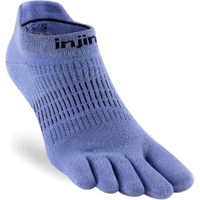 Injinji Women's Run Lightweight No-Show Toe Socks