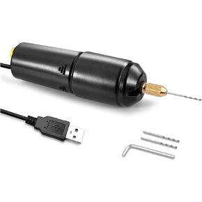Mini Electric Drill Set Jewelry Equipment DIY Epoxy Resin Jewelry Making Tool Kit For Bead Wood Resin Craft Polishing Drill For Beginnners DIY Use(A)
