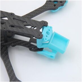 3D Printed BN-220 GPS Module Mount TPU Holder T-Shaped Fixed Bracket Compatible with FPV Drone Mark5 Frame Analog Digital Parts(Yellow GPS Mount)