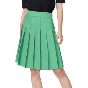 Pleated Skirts for Women Summer Casual Dressy A Line High Waisted Tennis Skirt Athletic Workout Golf Skater Skirt