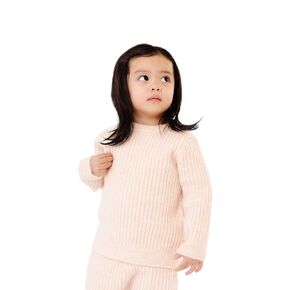 Copper Pearl Crew Sweatshirt: Ultra-Soft Gender Neutral Toddler Sweatshirt, Perfect Cozy, Classic Fit Baby Sweatshirt for Baby Boy Clothes and Baby Girl Clothes - Navy Stripe, 12-18m