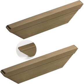 Wardrobe Door Handles,Drawer Handles Aluminum Alloy Bronze Furniture Handle,Cupboard knockers Bedroom Knob Knobber for Dresser,2pcs(Hole Distance 192mm)