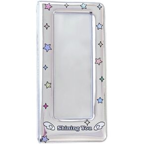 Stylish Photo Card Holders Binder With Sweet Colorful Star Pattern Photobooth Frame Album For Photo Strips