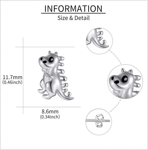 Penguin Earrings 925 Sterling Silver Penguin Stud Earrings Cute Animal Jewelry Gifts for Women Girls Daughter in Saudi Arabia