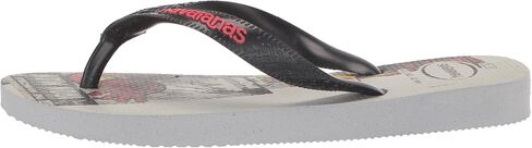 Havaianas Top Marvel Flip Flops - Captain America Gifts - Boys and Girls - Turquoise, 13-14 Toddler in Saudi Arabia