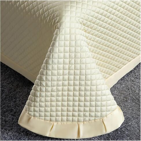 Satin Duvet Cover Set,Luxury Long Staple Cotton Bedspread On The Bed Linen Anti Slip Bedspreads Coverlets Double Bed (B,3pcs 245x250cm) in Saudi Arabia