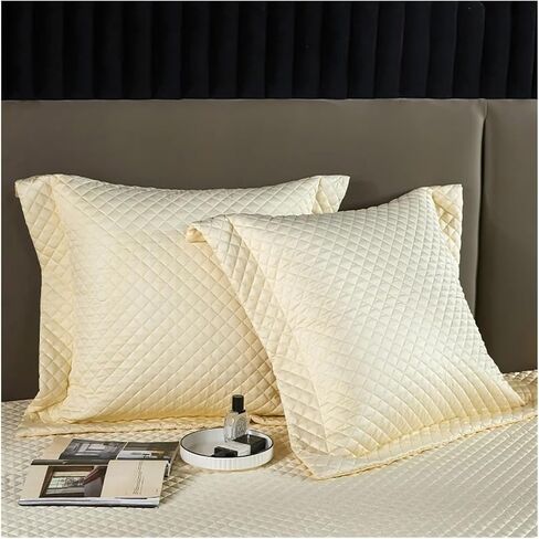 Satin Duvet Cover Set,Luxury Long Staple Cotton Bedspread On The Bed Linen Anti Slip Bedspreads Coverlets Double Bed (B,3pcs 245x250cm) in Saudi Arabia