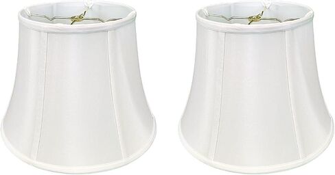 Royal Designs Modified Bell Lamp Shade - Beige - 9 x 14 x 10.5 in Kuwait